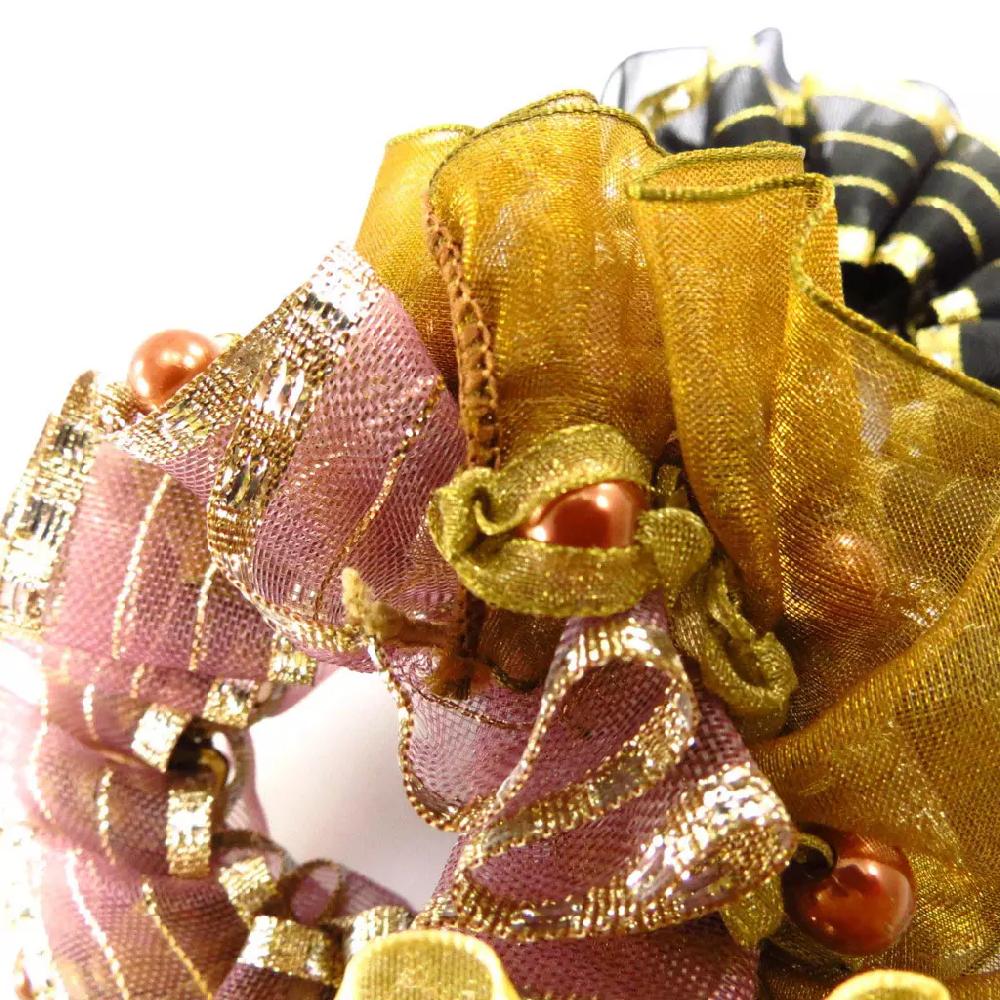 les trésors de lily Chouchou 'Scarlett' marron 4 cm [R7794]