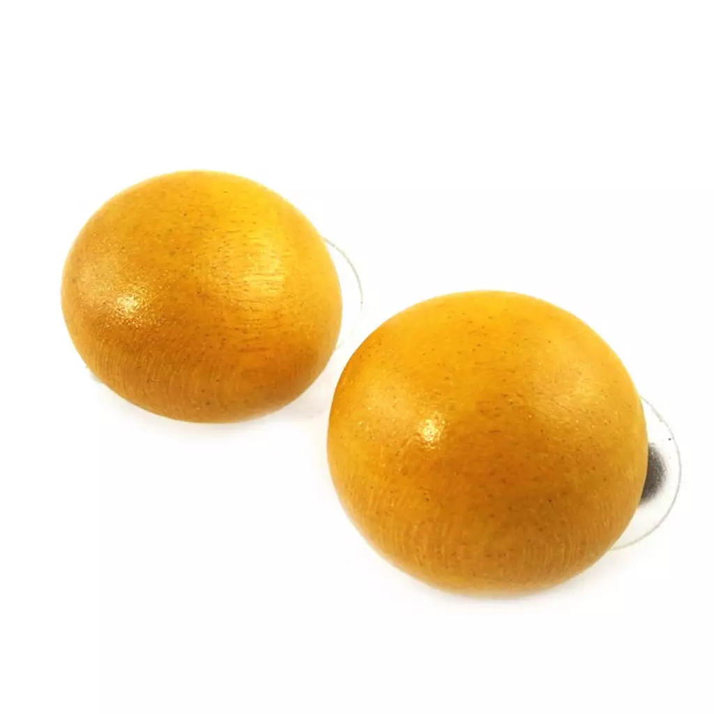 les trésors de lily Clips 'Amazonia' bois ocre (2 cm) [L6988]