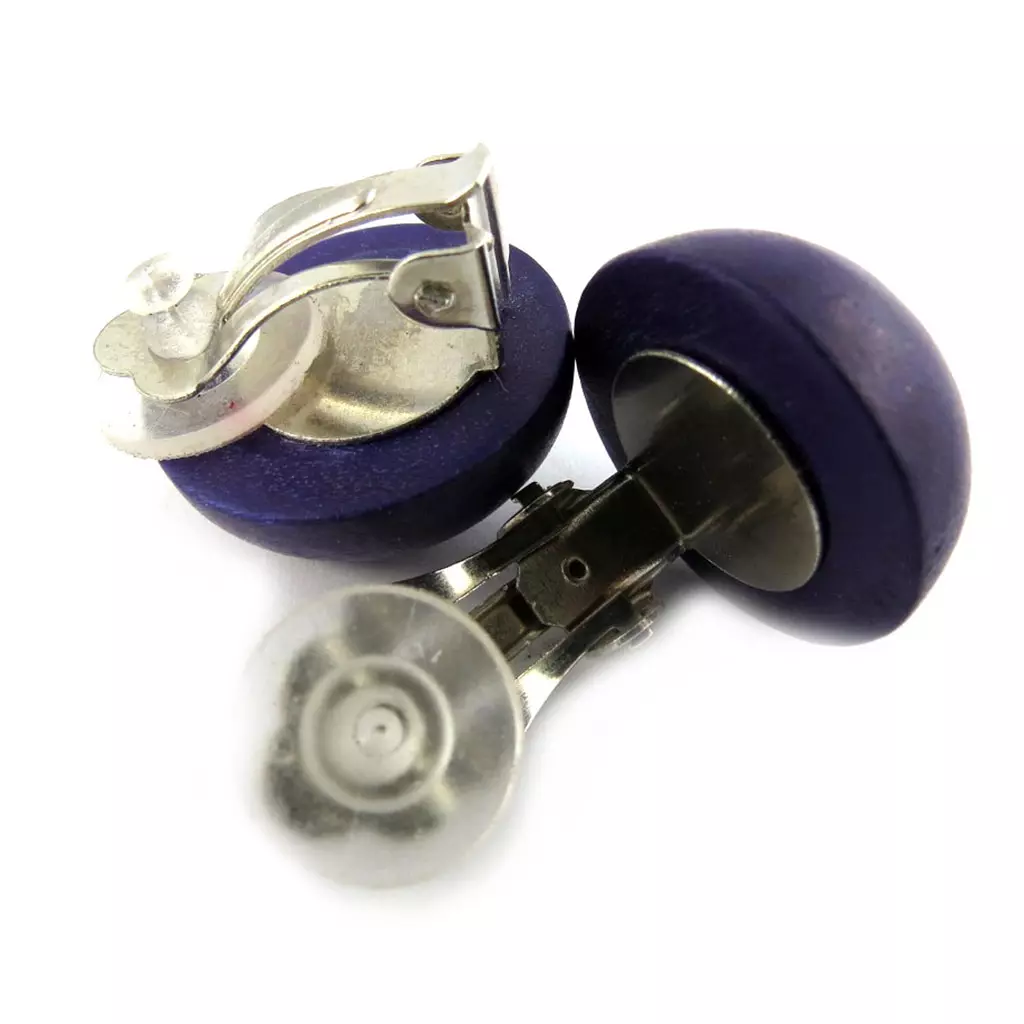 Les Trésors De Lily Clips 'Amazonia' Bois Violet (2 Cm) [L6990]