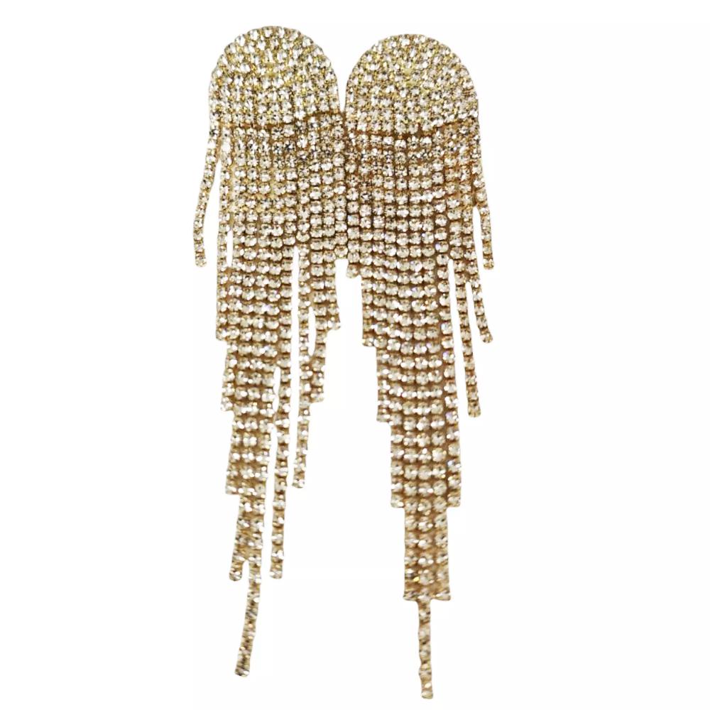 Les Trésors De Lily Clips Créateur 'Arégonde' Blanc Doré 105x23 Mm [S1417]