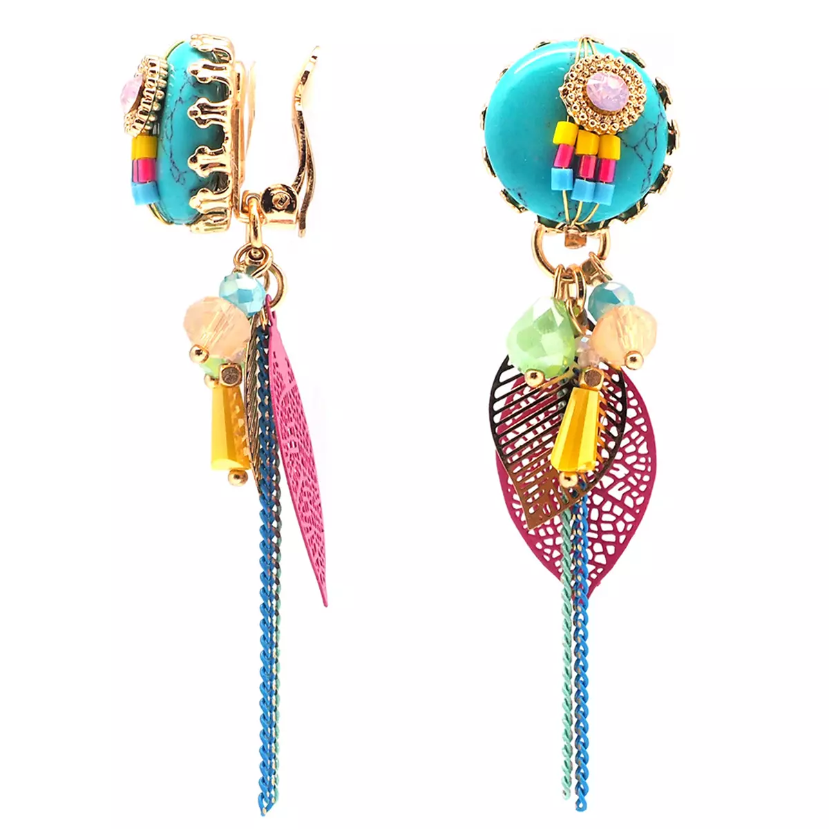Les Trésors De Lily Clips Créateur 'Lilipoupettes' Multicolore 65x15 Mm [Q4968]