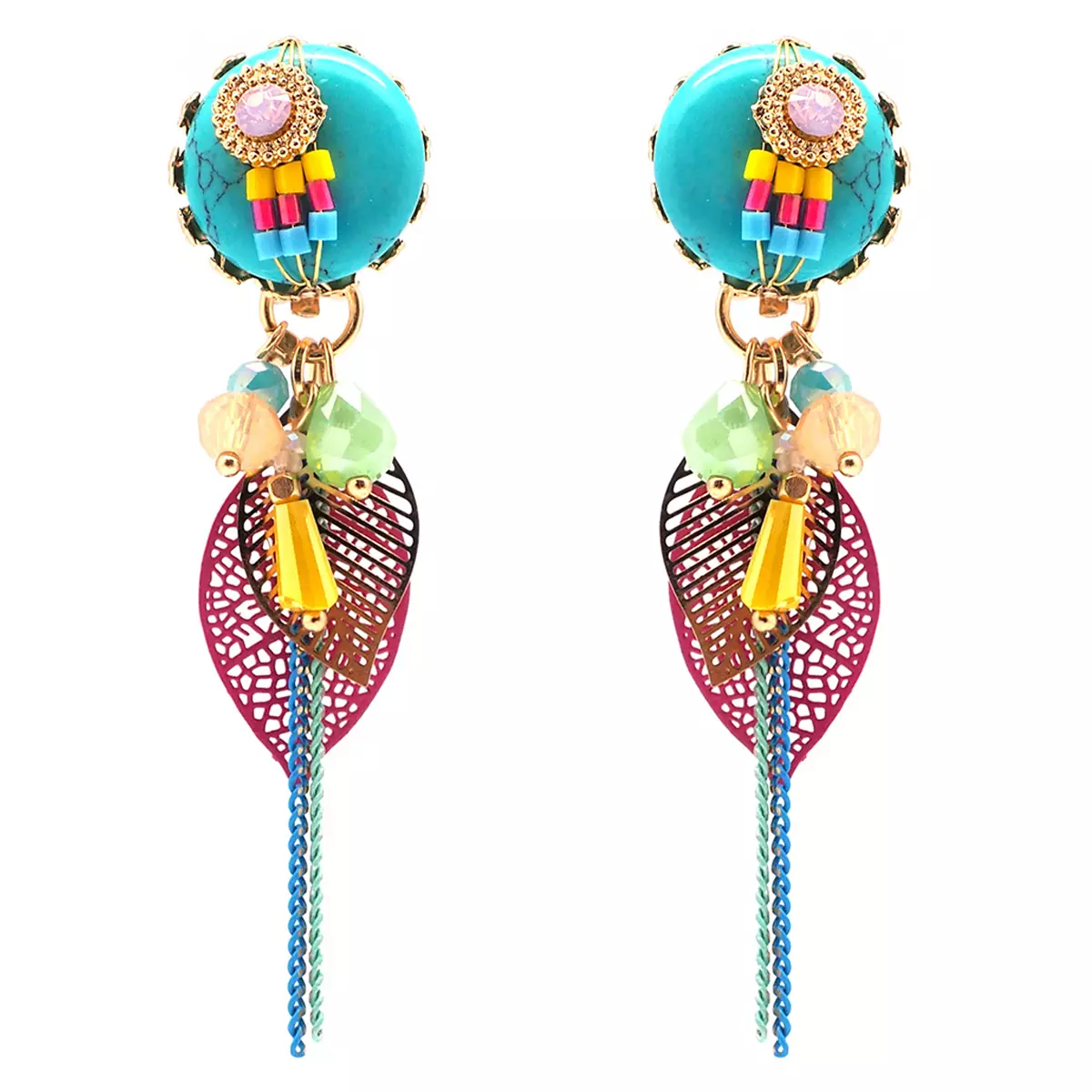 les trésors de lily Clips créateur 'Lilipoupettes' multicolore 65x15 mm [Q4968]