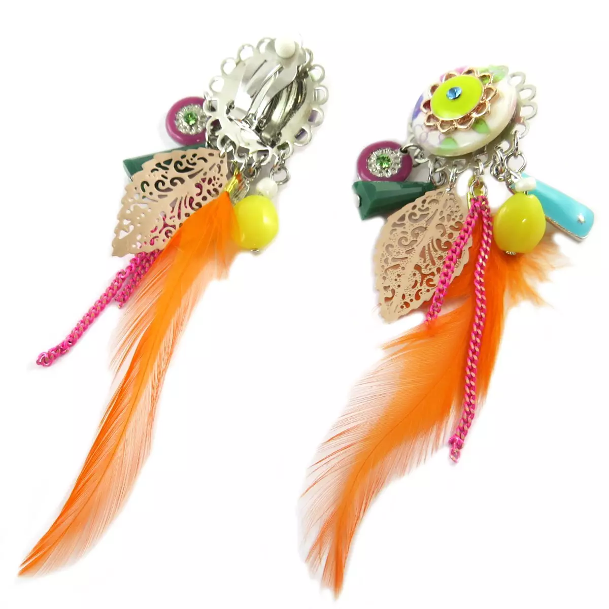 Les Trésors De Lily Clips Créateur 'Lilipoupettes' Multicolore Argenté 90x30 Mm [Q1262]