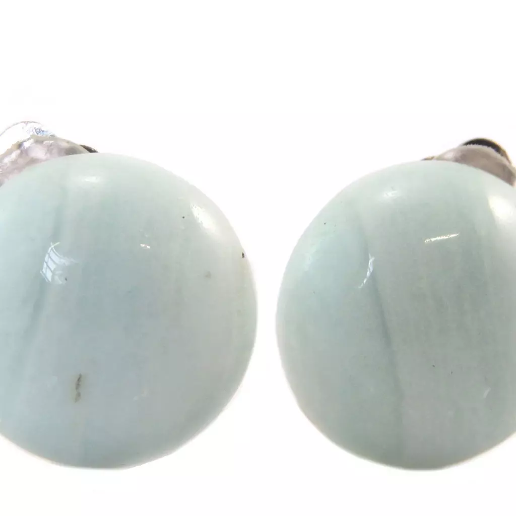 Les Trésors De Lily Clips Créateur 'Mineralia' Amazonite 20 Mm [P5614]