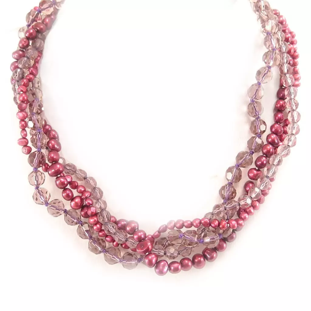 les trésors de lily Collier 'Biwa Gorgeous' Rouge Violet [C9156]