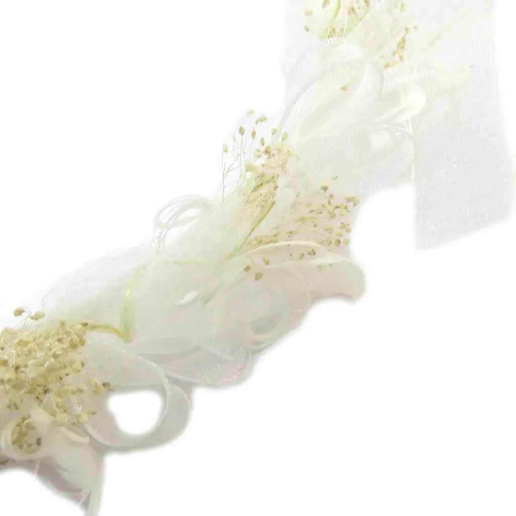 Les Trésors De Lily Couronne Créateur 'Ophélia' Beige Largeur 4 Cm [P4771]