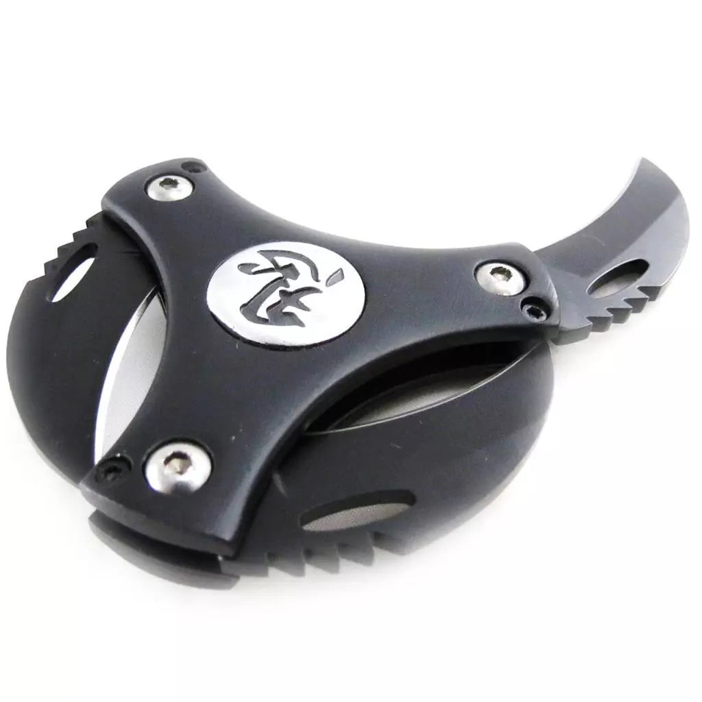 Les Trésors De Lily Couteau 3 Lames 'Ninjas' Noir [J4935]