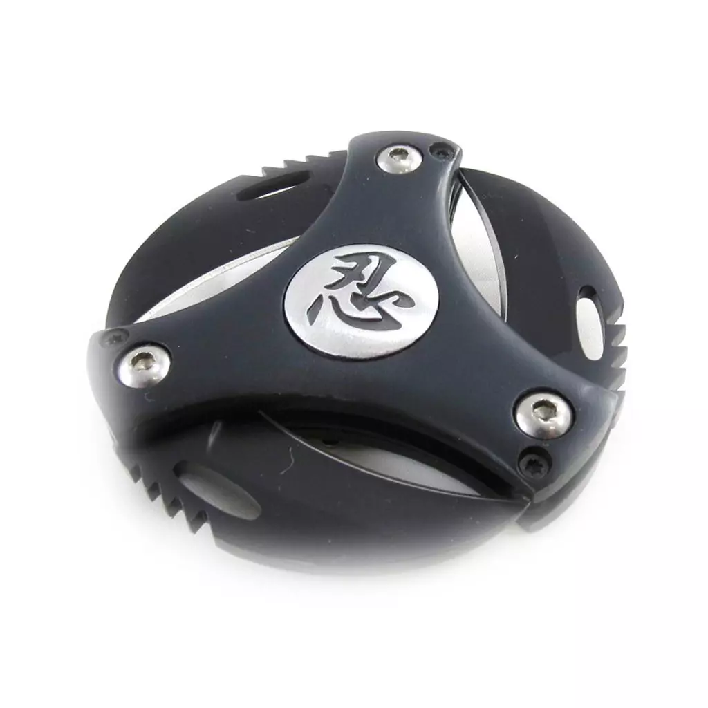 les trésors de lily Couteau 3 lames 'Ninjas' noir [J4935]