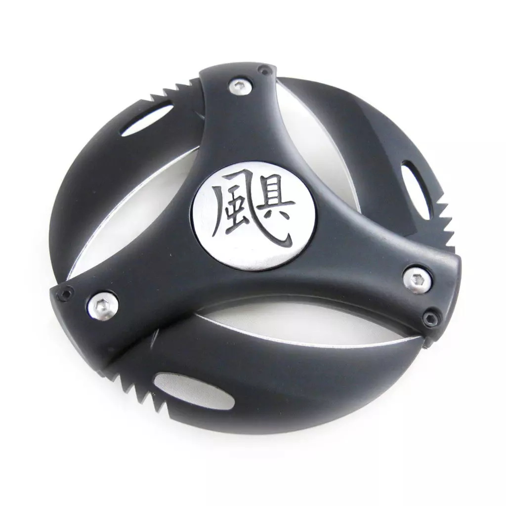 les trésors de lily Couteau 3 lames 'Ninjas' noir [J4937]