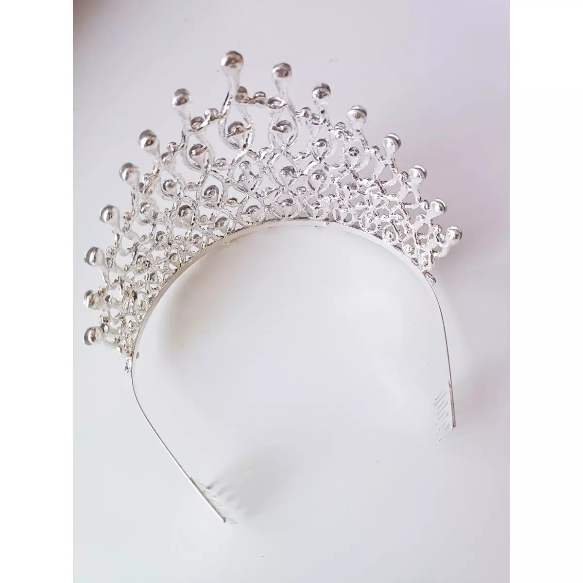 Les Trésors De Lily Diadème Créateur 'Sissi' Blanc 105 Mm [R7565]