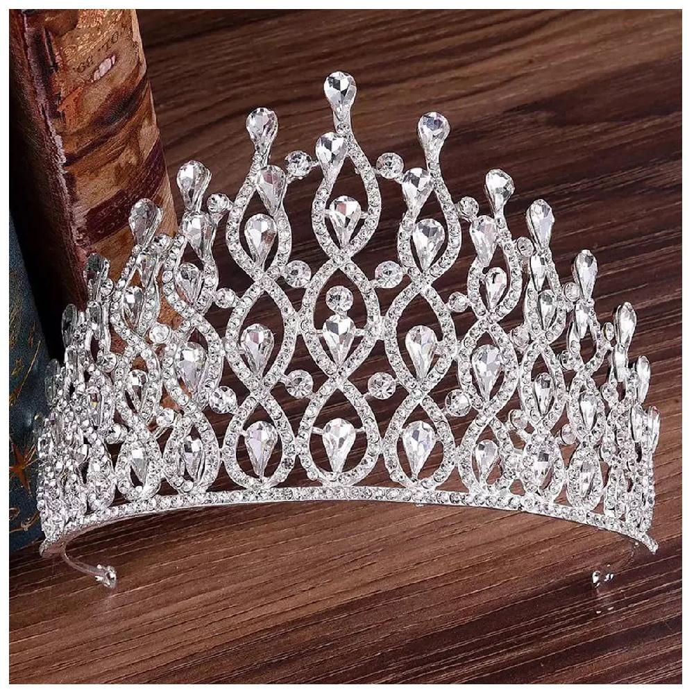 Les Trésors De Lily Diadème Créateur 'Sissi' Blanc 105 Mm [R7565]