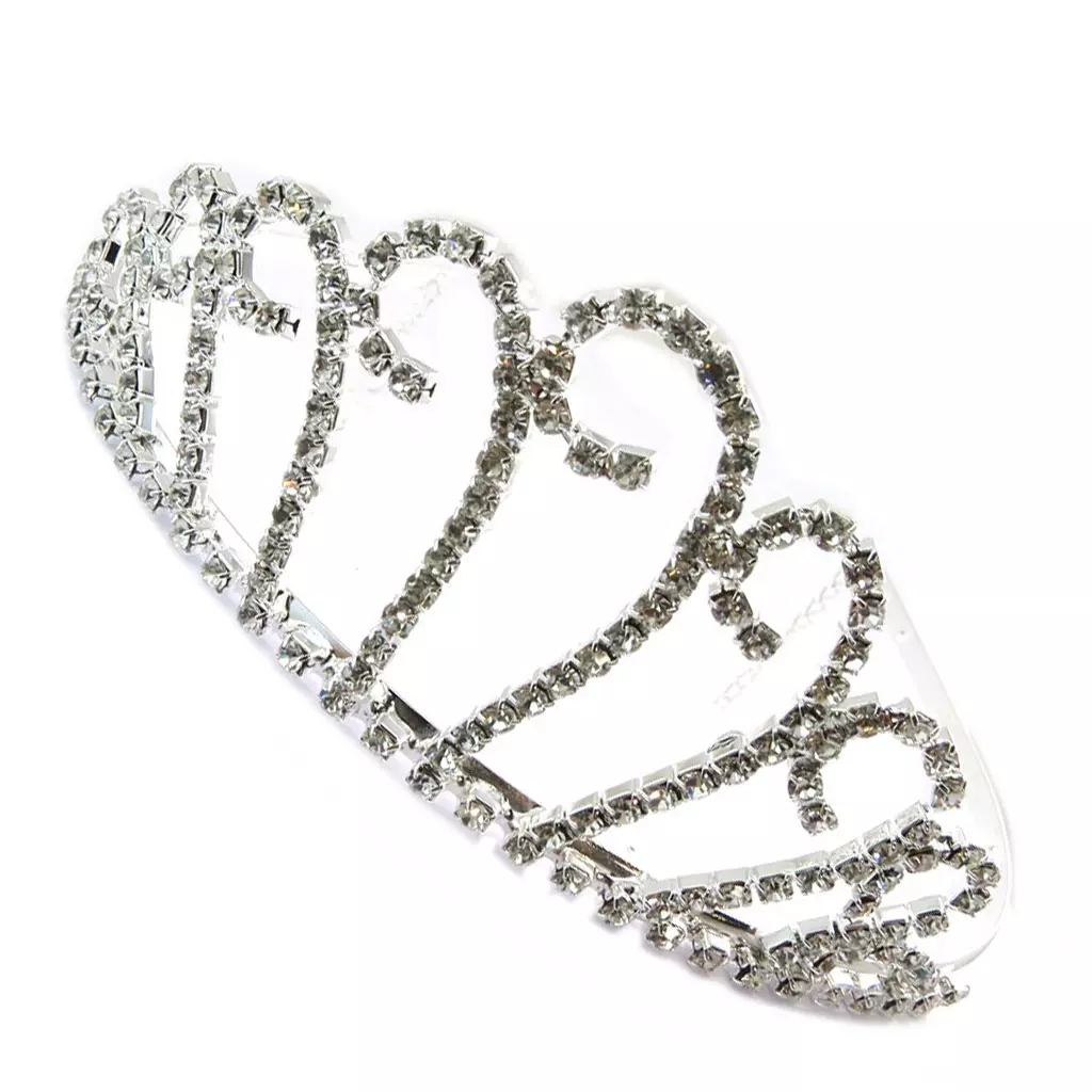 les trésors de lily Diadème créateur 'Sissi' Blanc 165x55 cm [P4760]