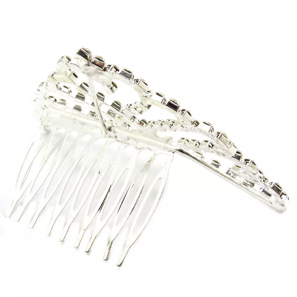 Les Trésors De Lily Diadème Peigne 'Sissi' Blanc 105x5 Cm [P4780]