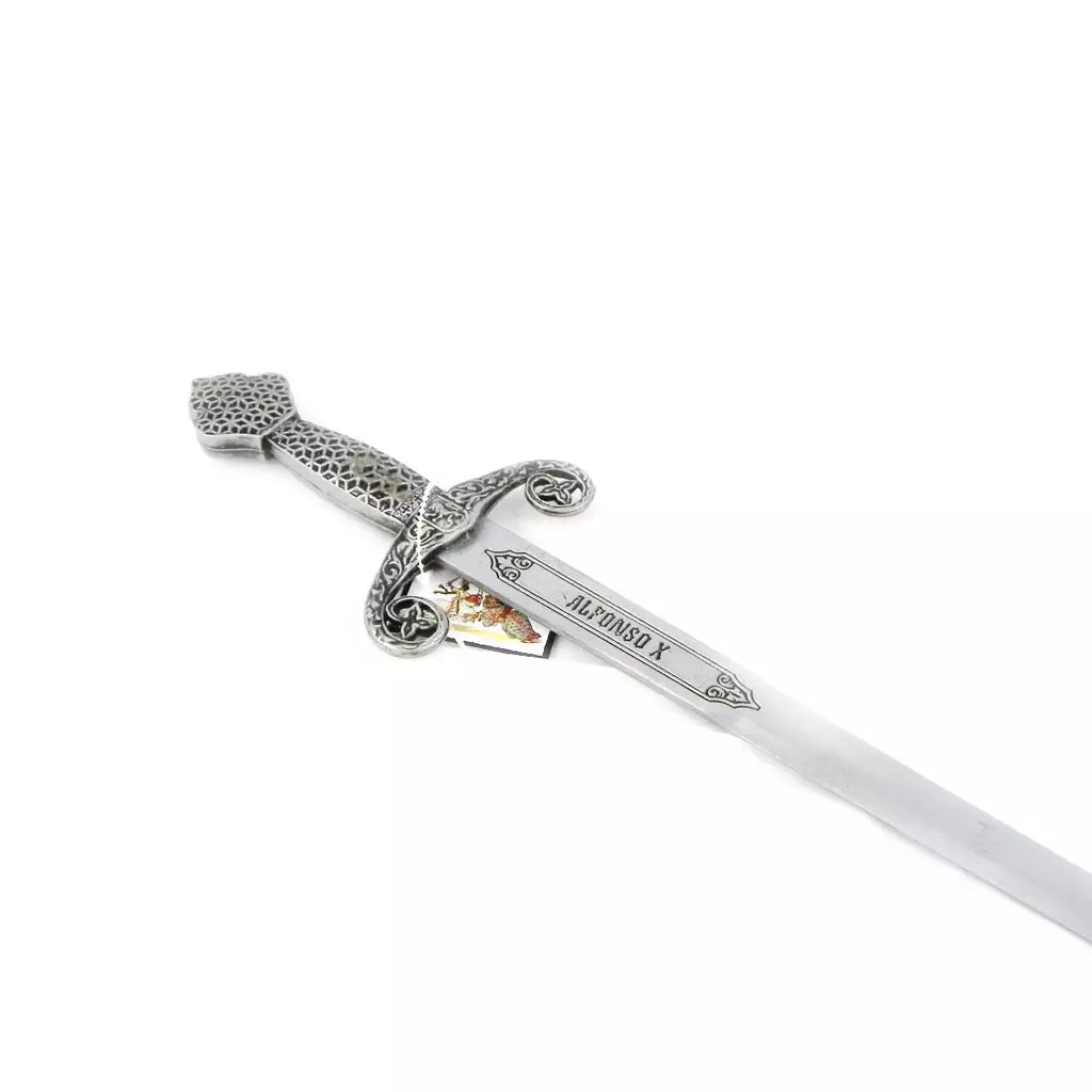 les trésors de lily Epée cadette rustique 'Alphonse X' gris argenté [H9988]