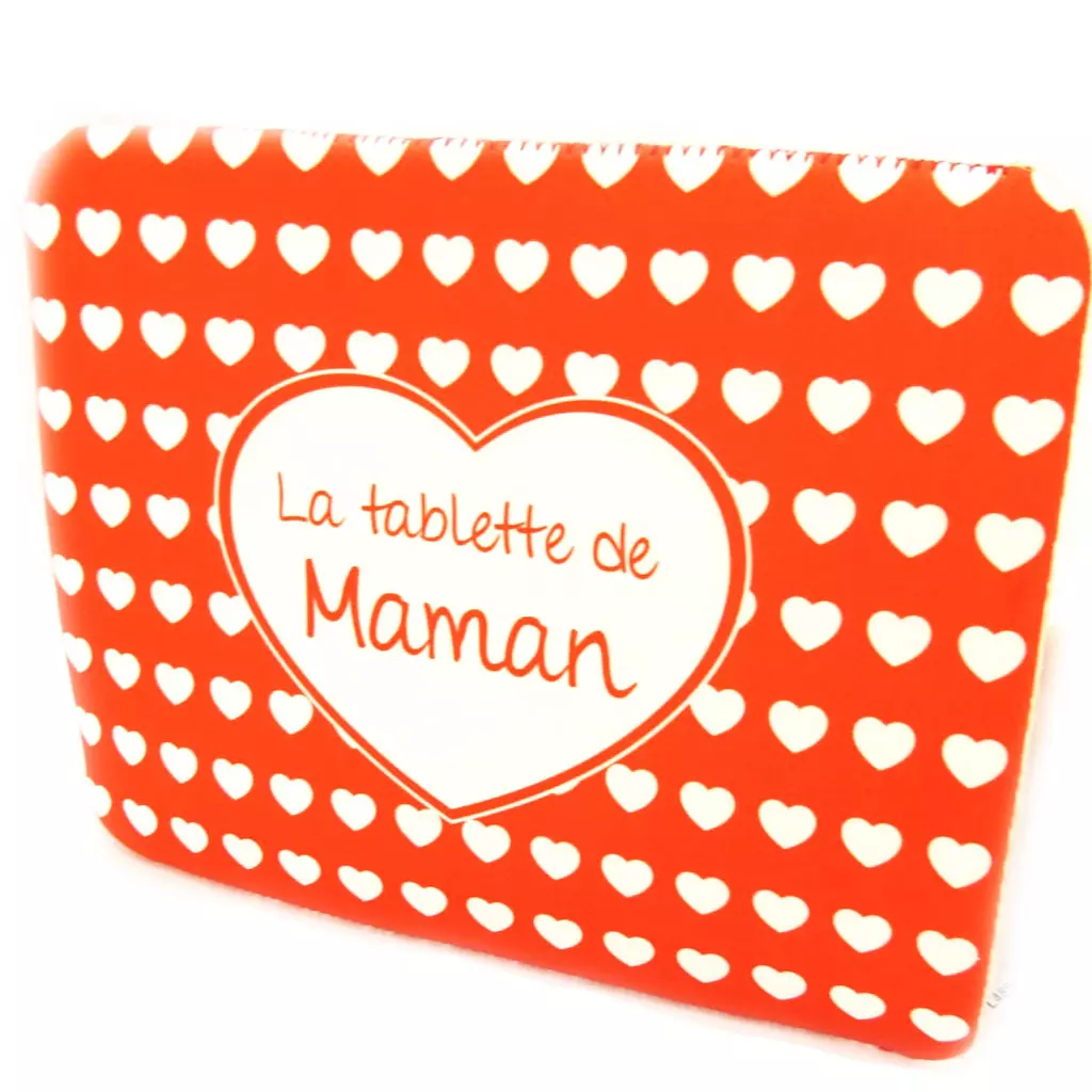Les Trésors De Lily Etui Tablette 'La Tablette De Maman' Néoprène (8 9') 25x19 Cm [L4890]