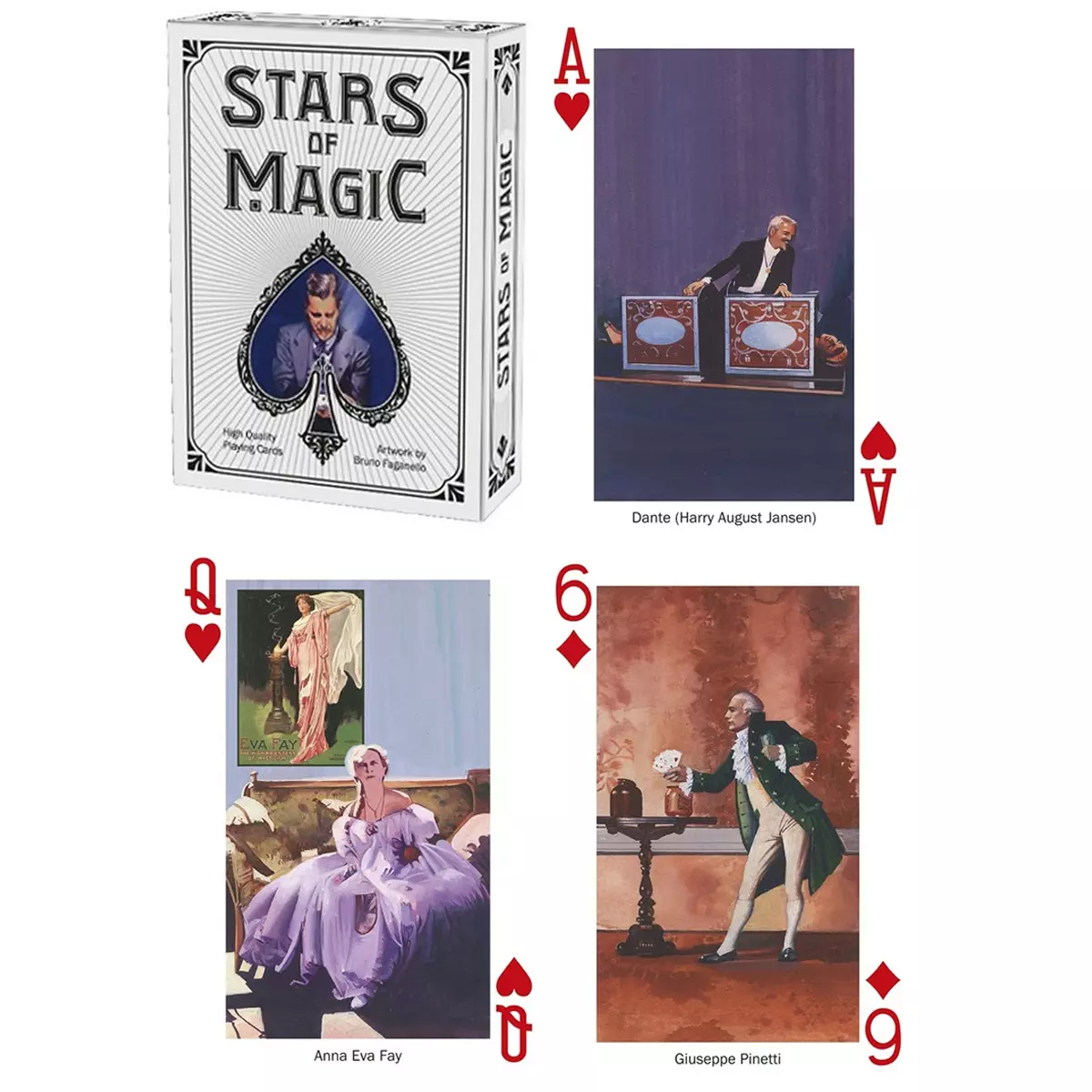 les trésors de lily Jeu de cartes Créateur 'Stars of Magic' 9x6x2 cm [A2857]
