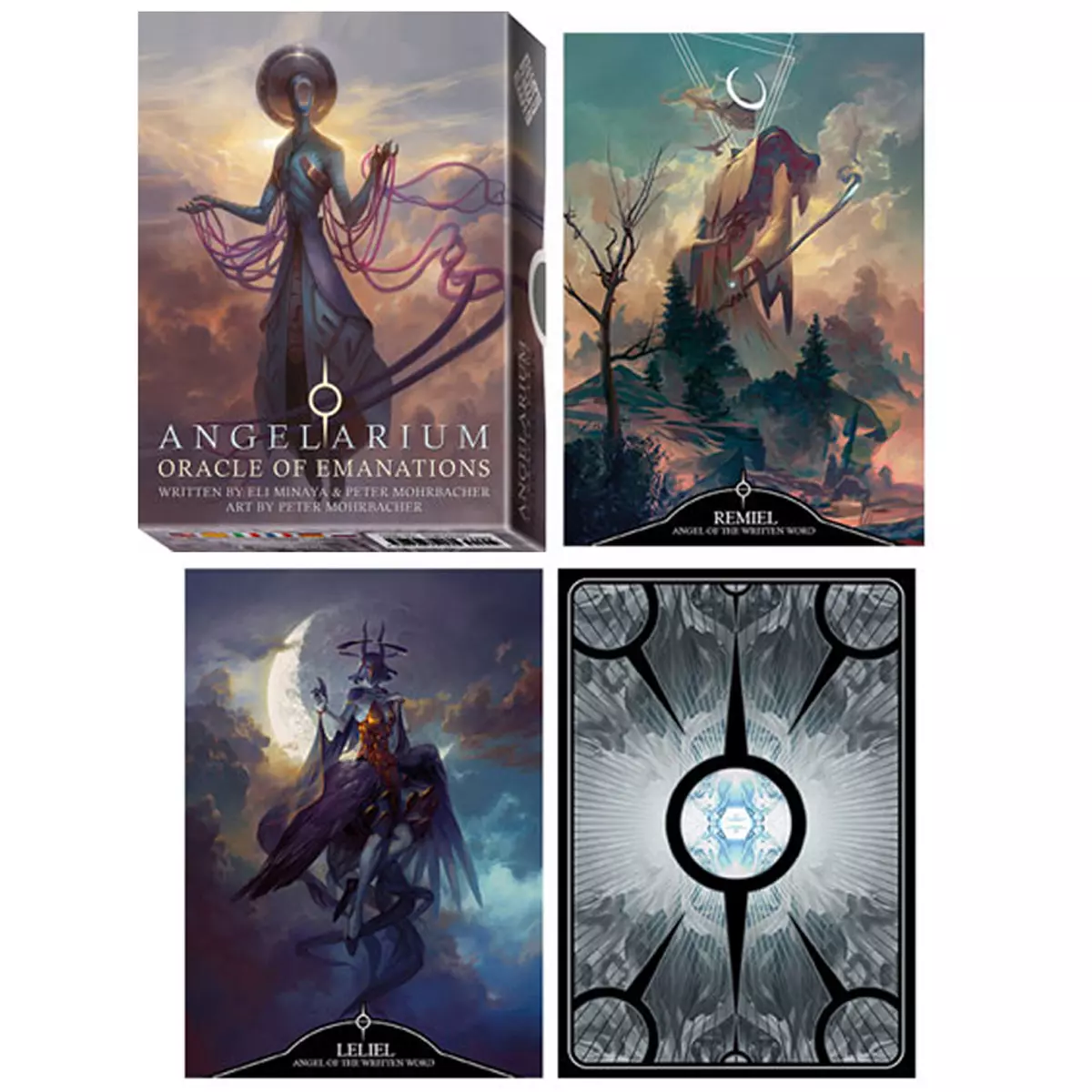 les trésors de lily Jeu de cartes d'inspiration 'Angelarium' emanations (oracles) 135x10x3 cm [A1275]