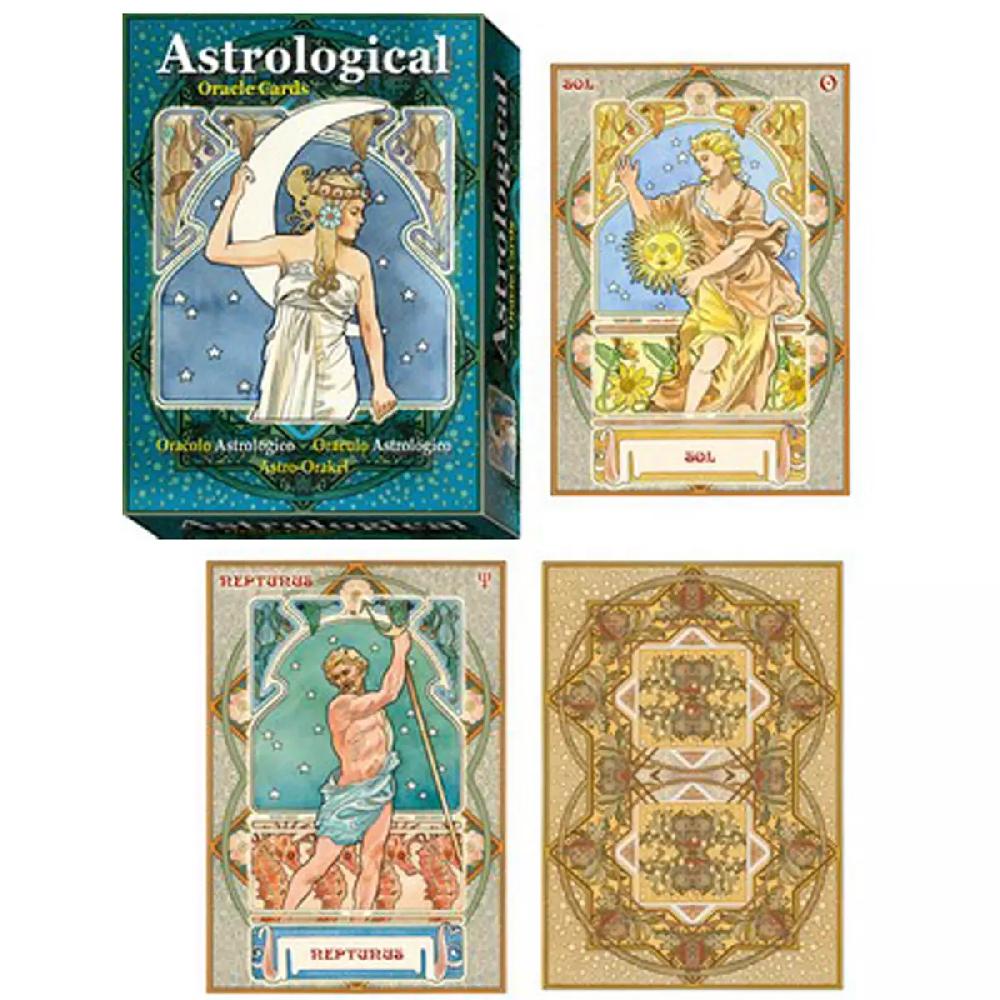 les trésors de lily Jeu de cartes d'inspiration 'Astrological Oracle' bleu (oracles) 135x10x3 cm [A1270]