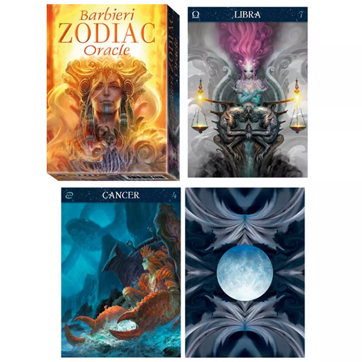 les trésors de lily Jeu de cartes d'inspiration 'Barbieri Zodiac' (oracles) 135x10x3 cm [A1012]
