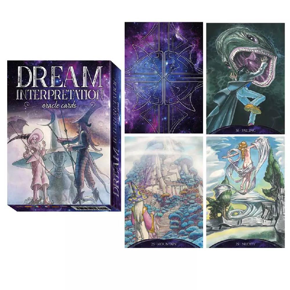 les trésors de lily Jeu de cartes d'inspiration 'Dream Interpretation' violet (oracles) 135x10x3 cm [R2818]