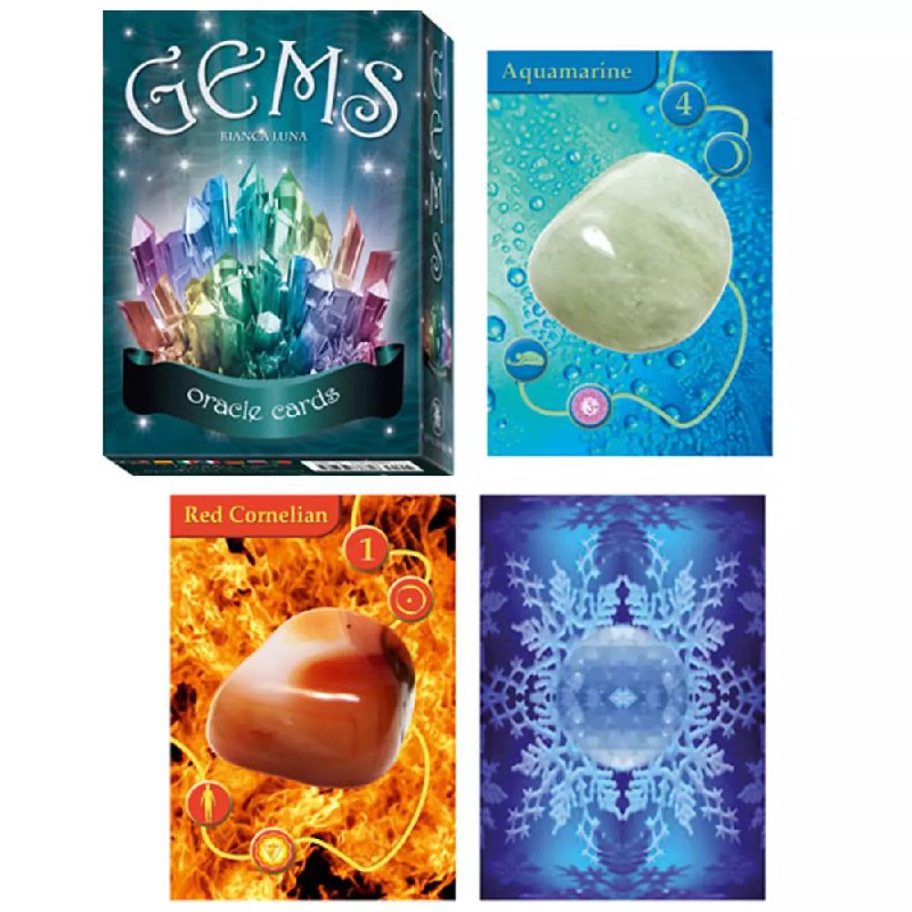 les trésors de lily Jeu de cartes d'inspiration 'Gems' (oracles) 135x10x3 cm [A1002]