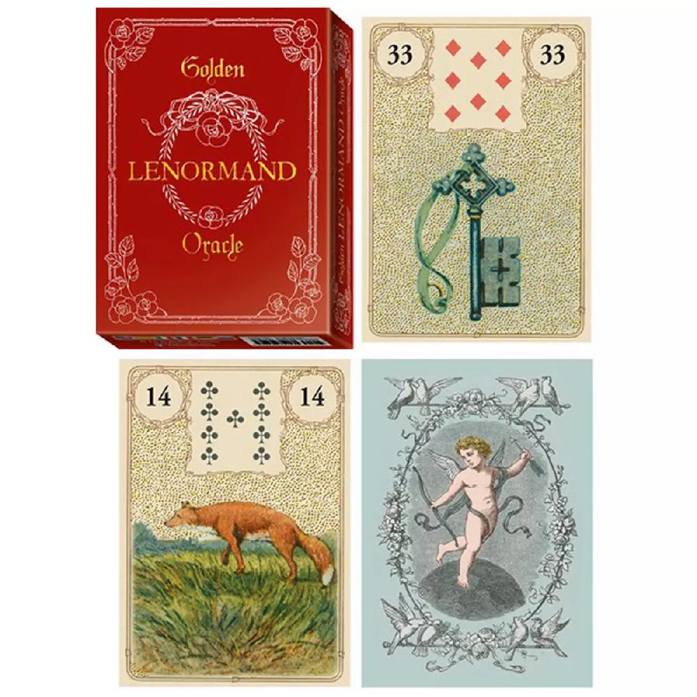 les trésors de lily Jeu de cartes d'inspiration 'Golden Lenormand' (oracles) 135x10x3 cm [A1010]