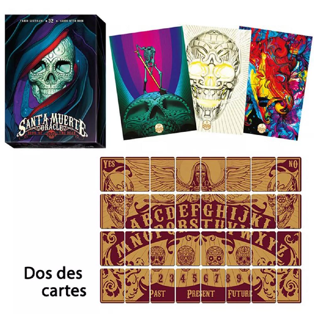 les trésors de lily Jeu de cartes d'inspiration 'Santa Muerte' multicolore (oracles) 135x10x3 cm [R2816]