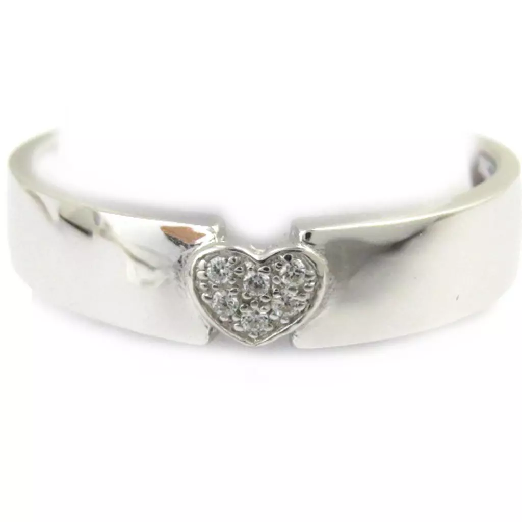 les trésors de lily Alliance Argent 'Love' [M1149]