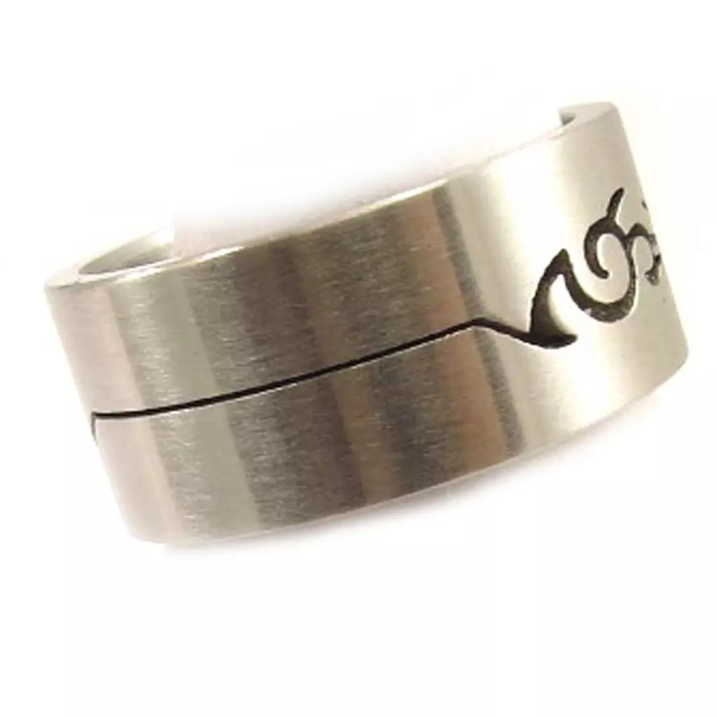 Les Trésors De Lily Bague Acier 'Celtic' [E3685]