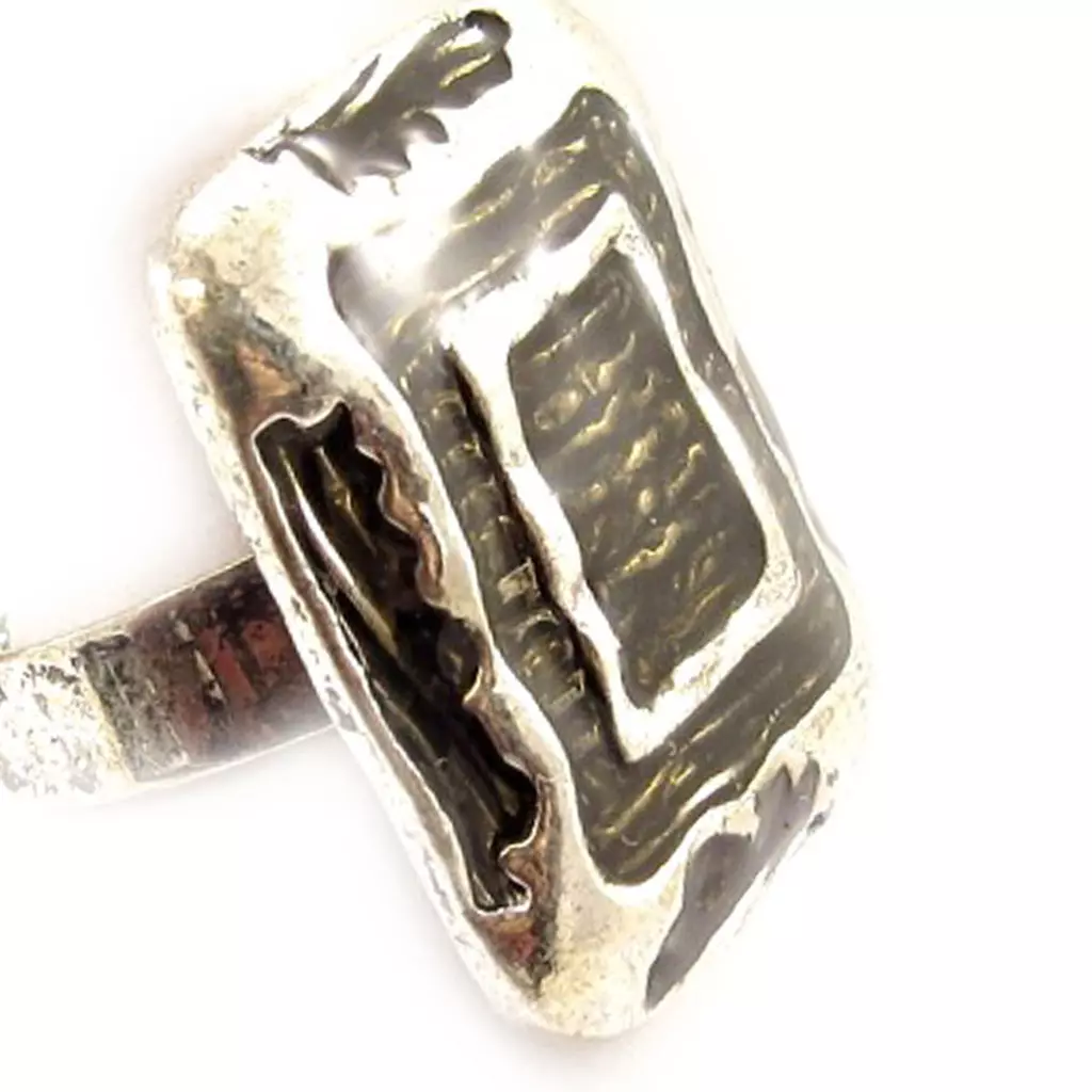 les trésors de lily Bague 'Cassandre' Noir [C4852]