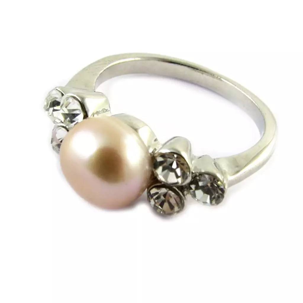 Les Trésors De Lily Bague 'Catherine' Mauve [B7047]