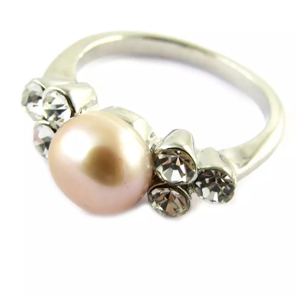 Les Trésors De Lily Bague 'Catherine' Mauve [B7047]