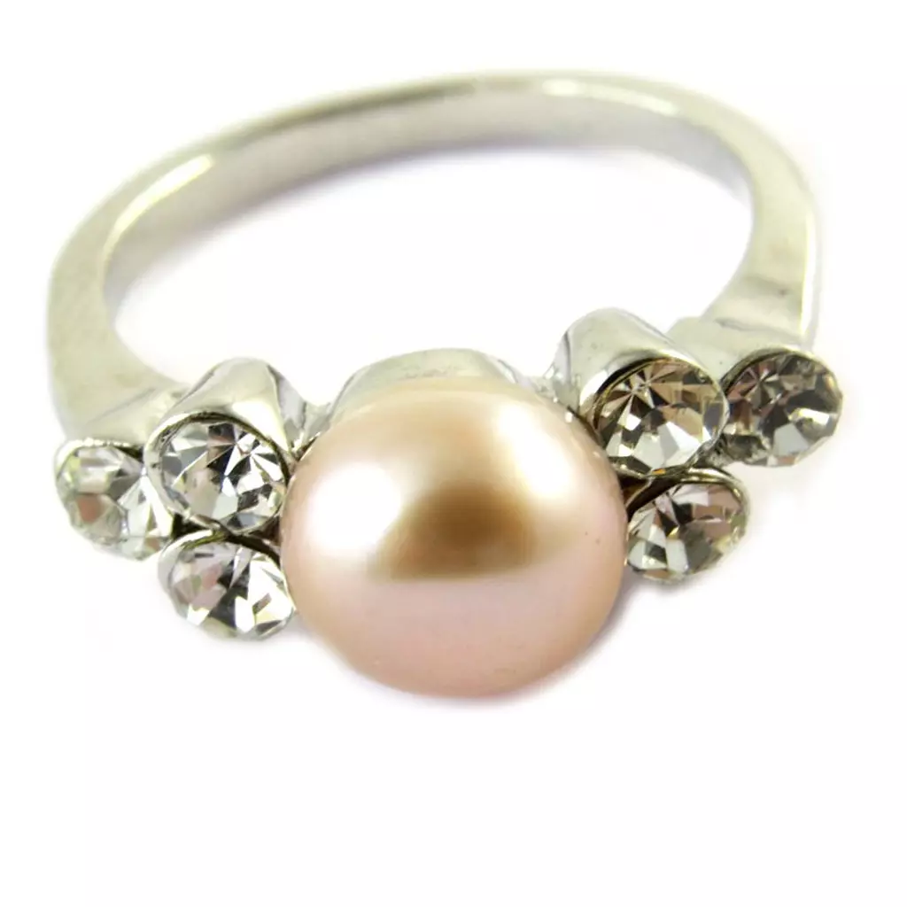 les trésors de lily Bague 'Catherine' Mauve [B7047]