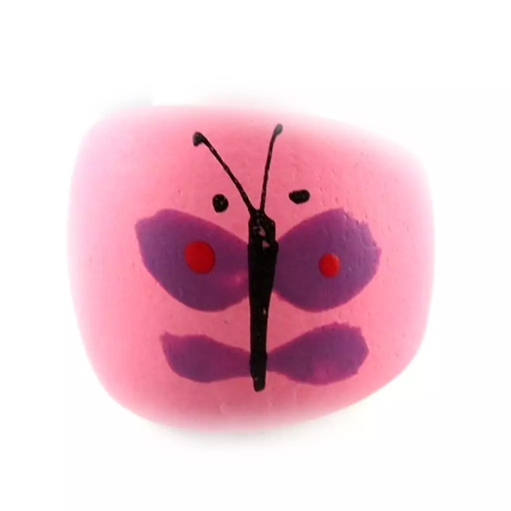 les trésors de lily Bague 'Funky Zoulou' Rose [E1791]