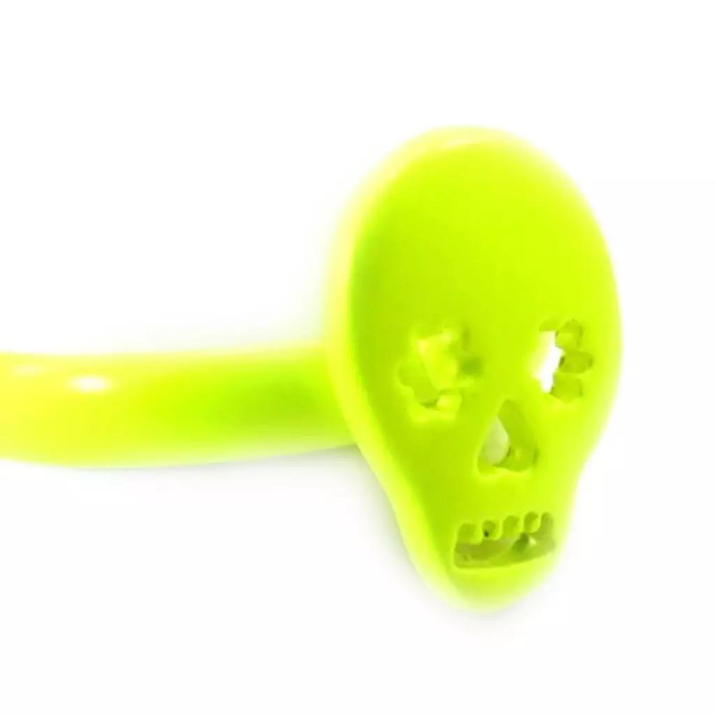 les trésors de lily Bague 'Tête de Mort' fluo [K3076]