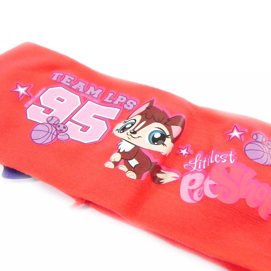 les trésors de lily Bandeau 'Pet shop' rouge [H7269]