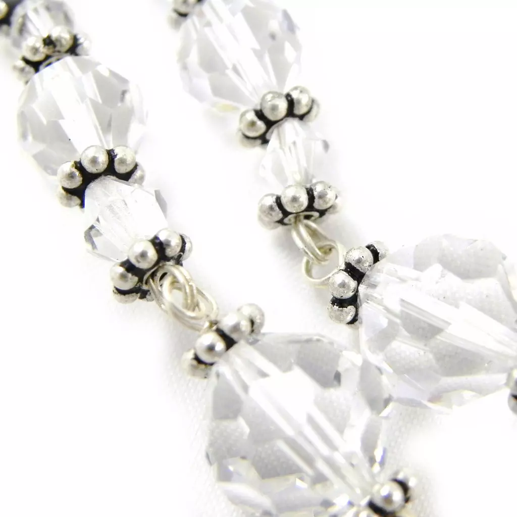 Les Trésors De Lily BO Argent 'Cristal' [C9506]