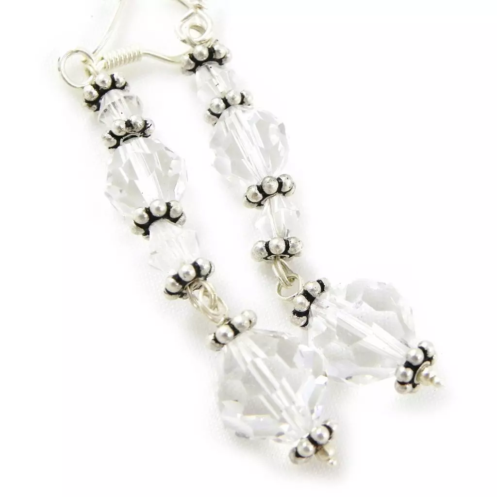 les trésors de lily BO Argent 'Cristal' [C9506]