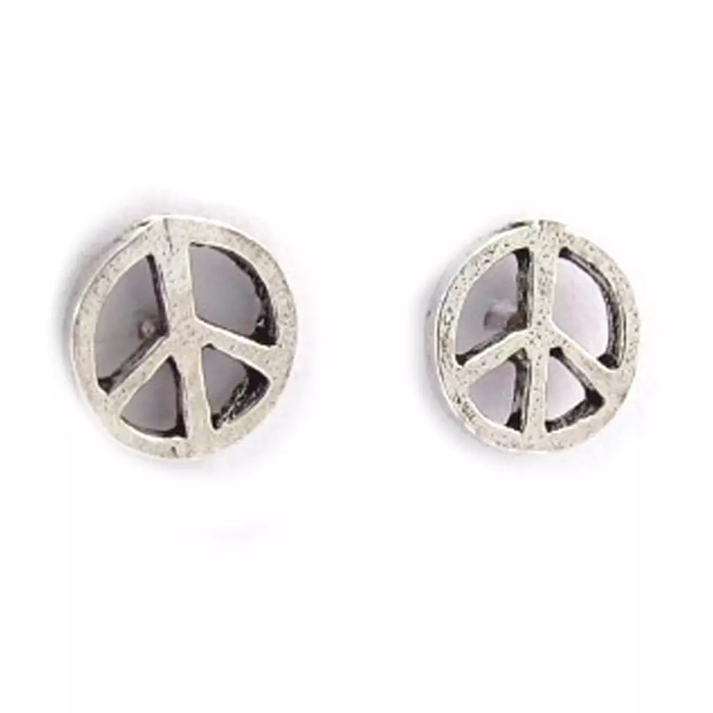 les trésors de lily BO Argent 'Peace' [K3130]