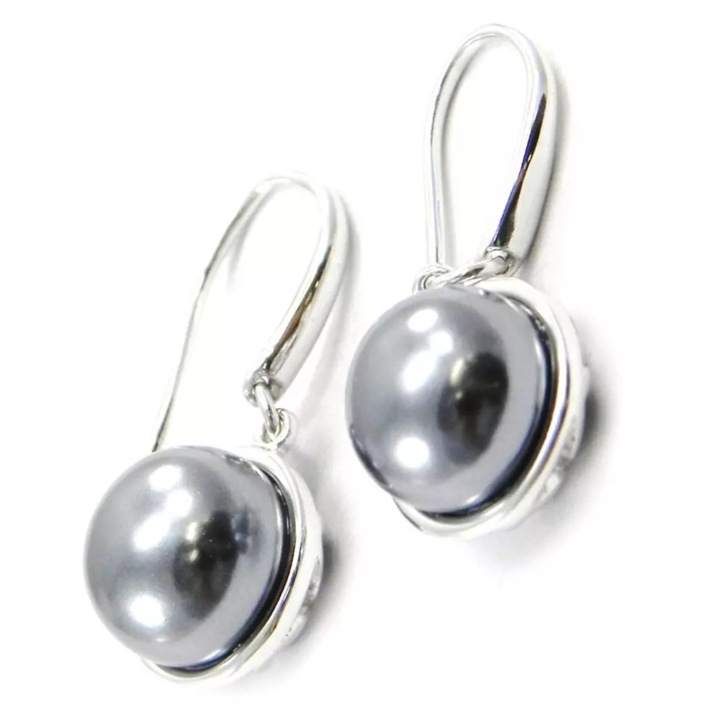 les trésors de lily BO Argent 'Perla' gris [I3902]
