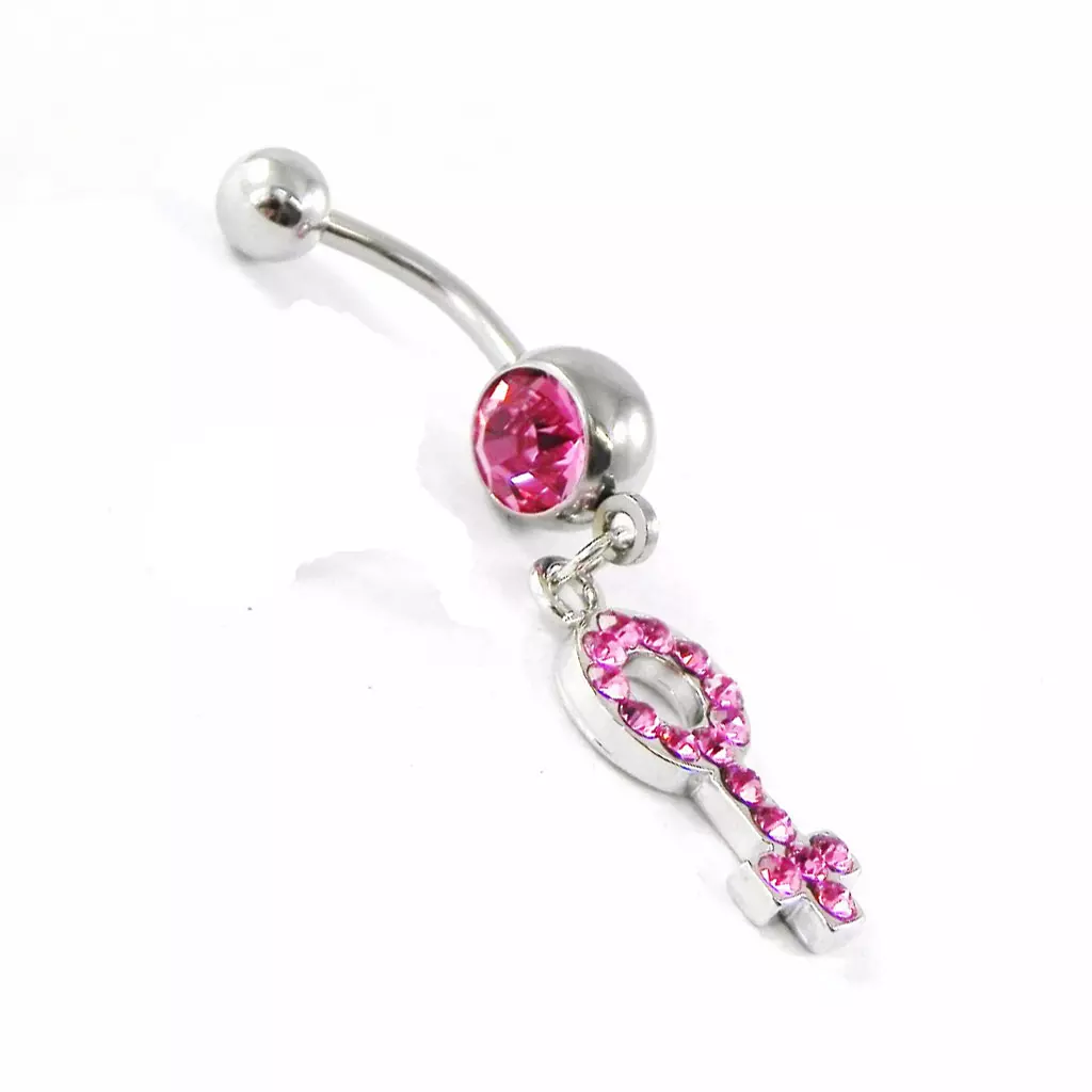 Les Trésors De Lily Body Piercing 'Femme' Rose [H9370]