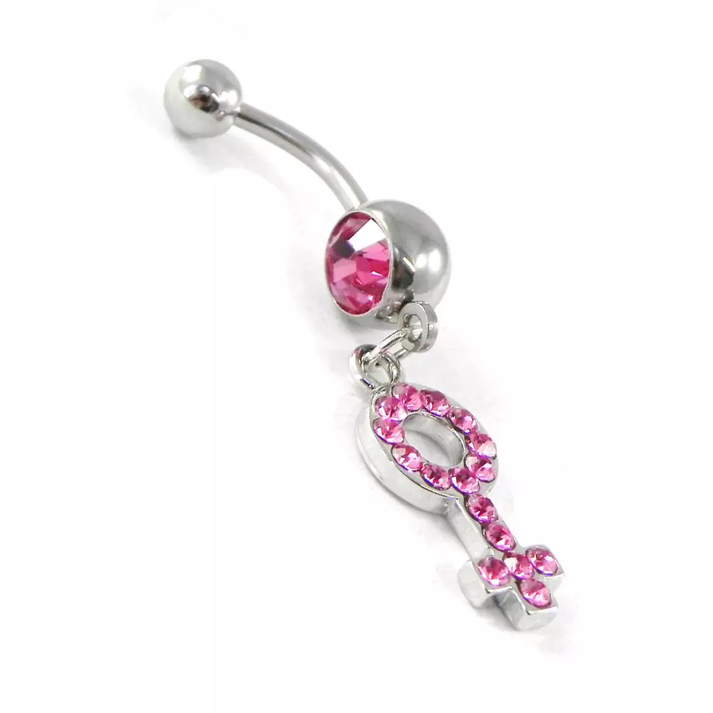 Les Trésors De Lily Body Piercing 'Femme' Rose [H9370]
