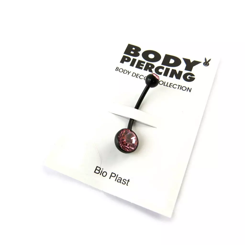 Les Trésors De Lily Body Piercing 'Géode' Rose [E2035]