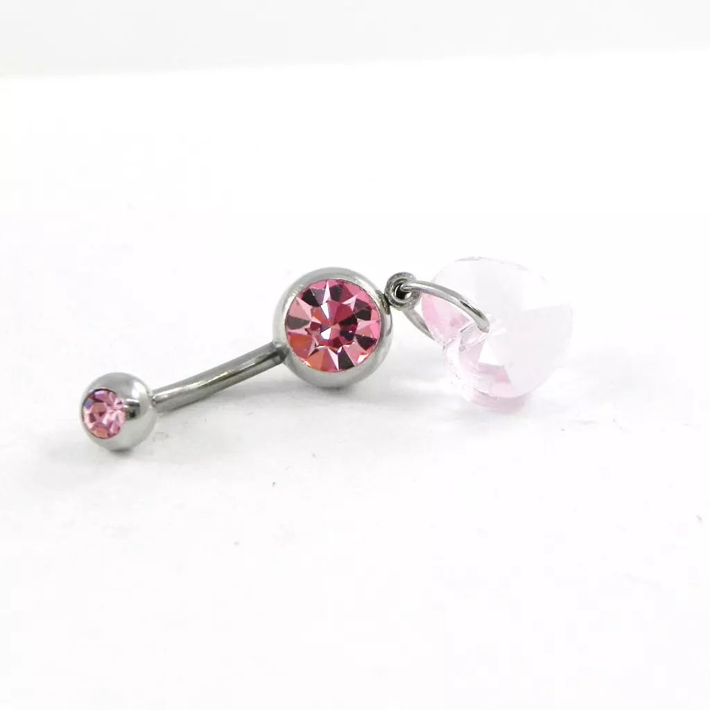 Les Trésors De Lily Body Piercing 'Love' Rose [F8837]