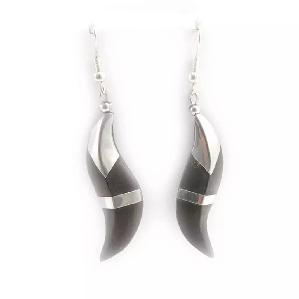 Les Trésors De Lily Boucles 'Amazonia' Bois [J7988]