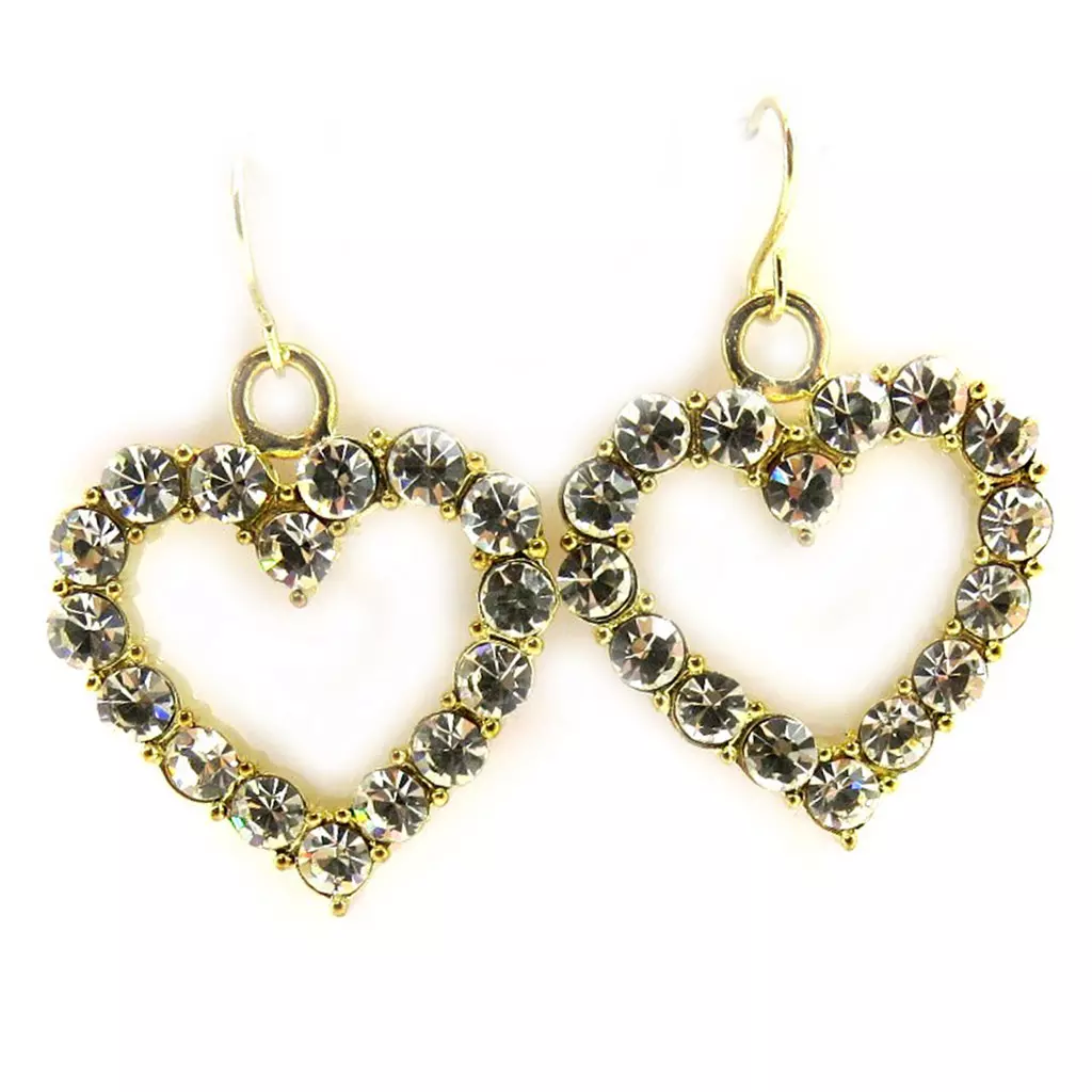 Les Trésors De Lily Boucles 'Amoureuse' Blanc [E4195]