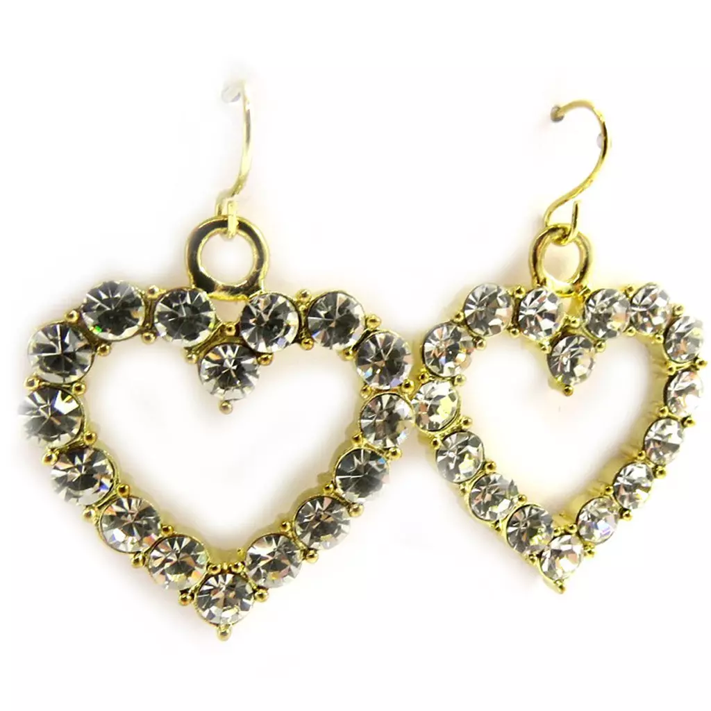 Les Trésors De Lily Boucles 'Amoureuse' Blanc [E4195]
