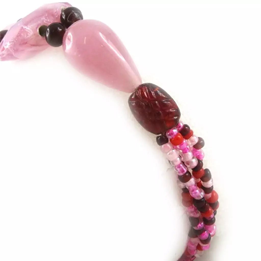 Les Trésors De Lily Bracelet 'Calcutta' Rose [B8208]