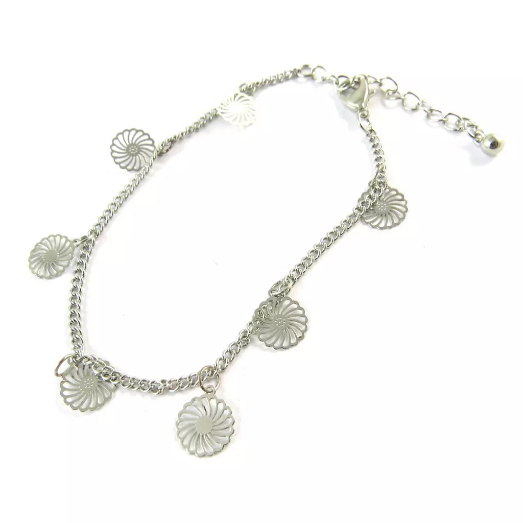 les trésors de lily Bracelet 'Carmen' argenté [N8877]