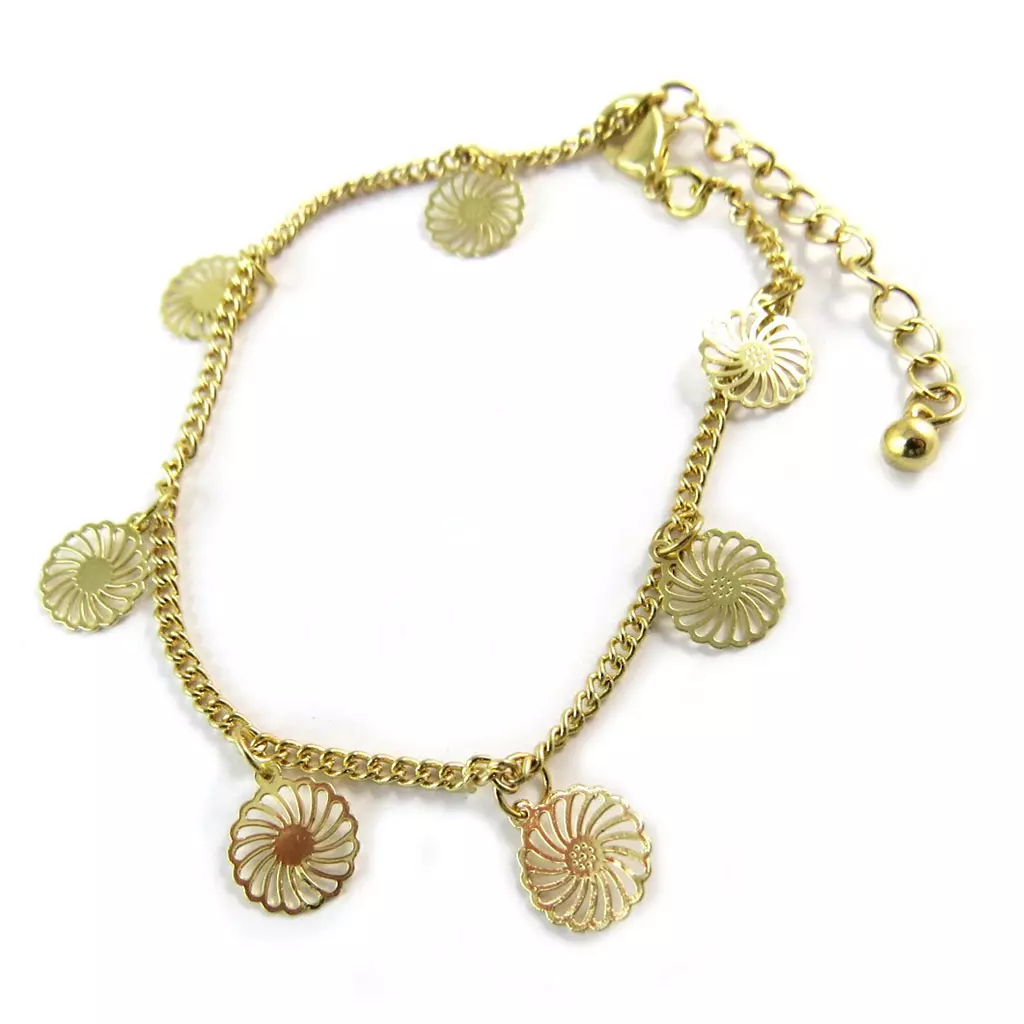 Les Trésors De Lily Bracelet 'Carmen' Doré [N8876]